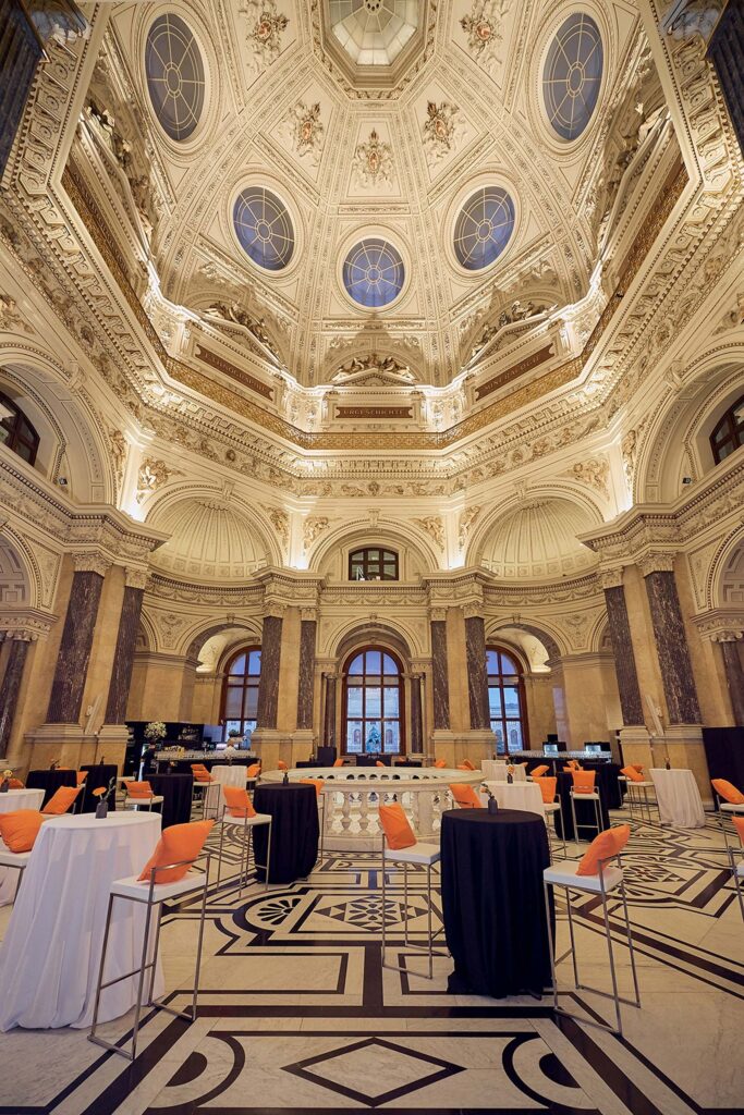 Obere Kuppelhalle (© Naturhistorisches Museum Wien) | International Museum Conference on Climate Change, 9-11 April, 2025, Vienna Obere Kuppelhalle (© Naturhistorisches Museum Wien) | International Museum Conference on Climate Change, 9-11 April, 2025, Vienna